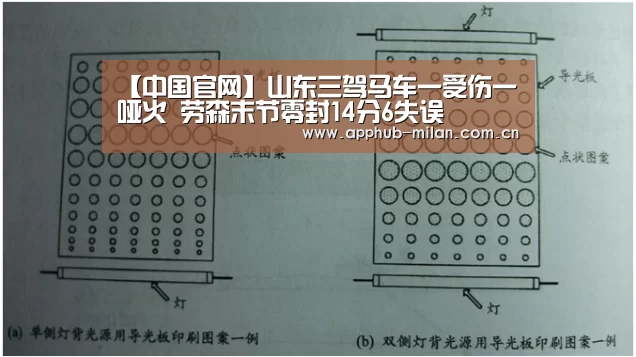 【中国官网】山东三驾马车一受伤一哑火 劳森末节零封14分6失误(图3) 官方网站